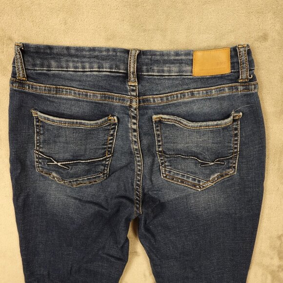 BKE Jeans Gabby Curvy Fit High Rise Ankle Skinny Jean Women’s Size 26 Blue - Picture 9 of 11